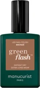 Manucurist Green Flash Gel Nagellack bronze, 15ml
