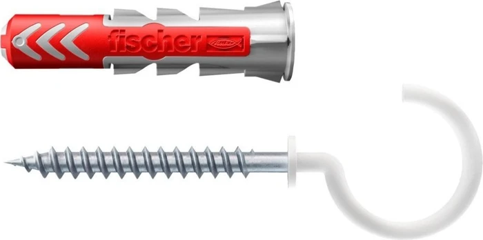fischer DuoPower 6x30 RH N K Schrauben/Dübel-Sortiment, 6 Stück