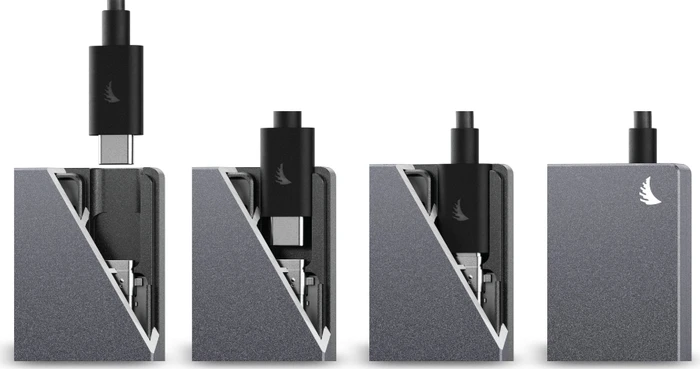 Angelbird SD Dual Card Reader, USB-C 3.1 [Buchse]