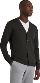 Falke Basic Apparel Cardigan V-Ausschnitt Strickjacke brown mel. (Herren)