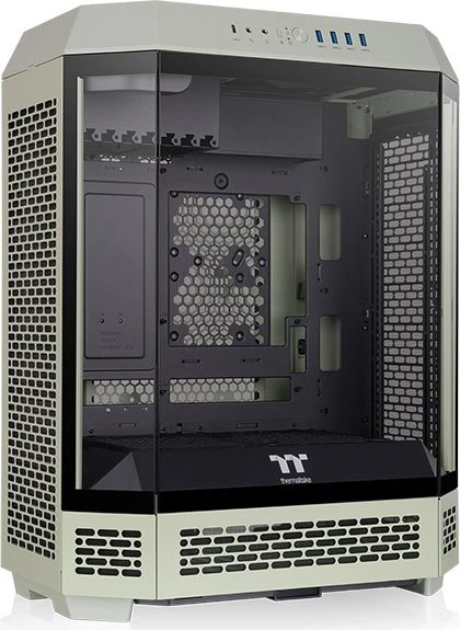Thermaltake The Tower 600 Matcha Green, grün, Glasfenster
