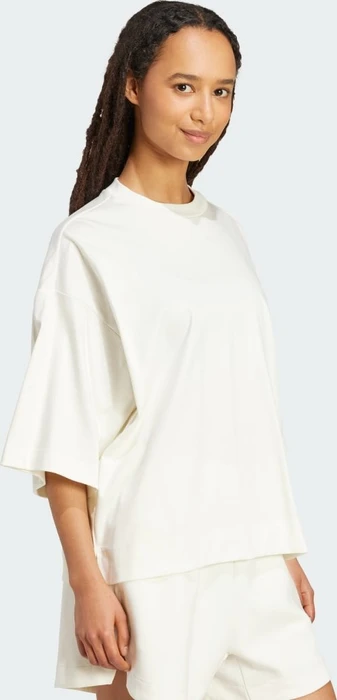 adidas ALL SZN Soft Lux Loose T-Shirt kurzarm off white (Damen)