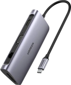 Ugreen 9-in-1 USB-C Hub, USB-C 3.0 [Stecker] (40873)