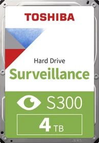 Toshiba S300 Surveillance 4TB, 24/7, 512e / 3.5" / SATA 6Gb/s, bulk