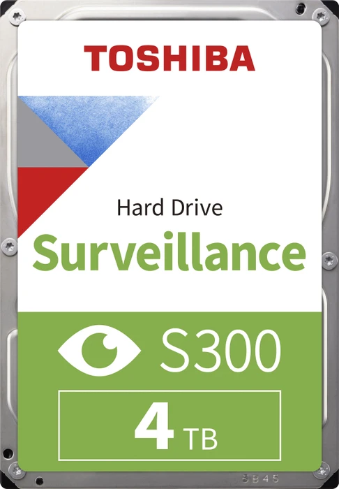Toshiba S300 Surveillance 4TB, 24/7, 512e / 3.5" / SATA 6Gb/s, bulk