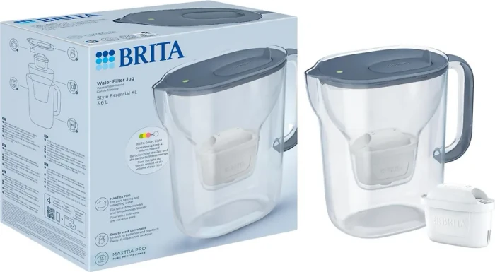Brita Style Essential XL Tischwasserfilter blau