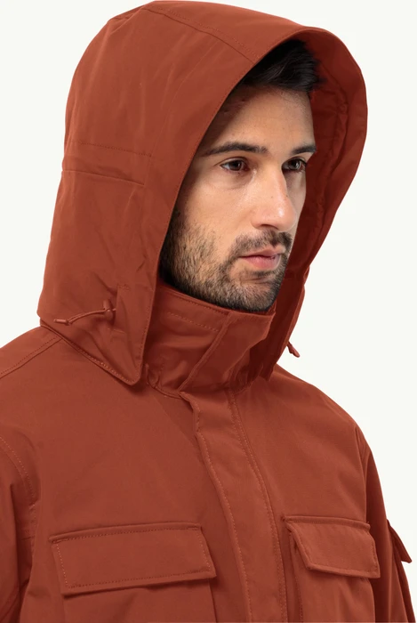 Jack Wolfskin Glacier Canyon Funktionsmantel carmine (Herren)