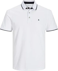Jack & Jones Paulos Poloshirt kurzarm weiß (Herren)