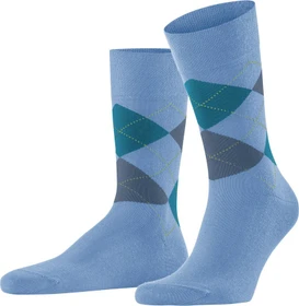 Falke Sensitive Argyle Socken cornflower blue (Herren)