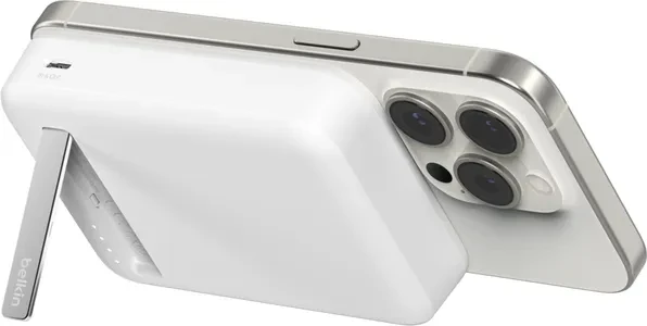 Belkin BoostCharge Pro Magnetische Powerbank mit Qi2 (15W) 10000mAh weiß