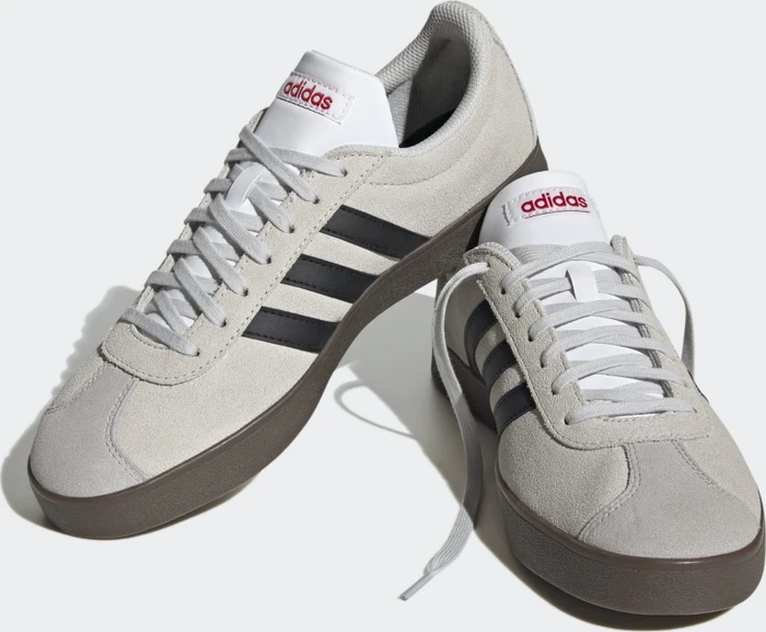 adidas VL Court 2.0 grey one/core black/better scarlet