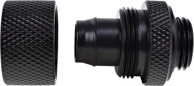 Alphacool Eiszapfen Schlauchanschluss G1/4" auf 13/10mm, 6er-Pack schwarz