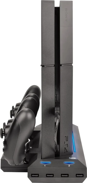 Hama Multistand Charger Bluelight Ladestation (PS4)