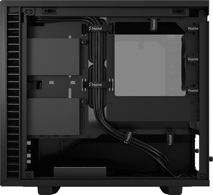 Fractal Design Define 7 Nano Black TG Light Tint, Glasfenster, Mini-ITX, schallgedämmt