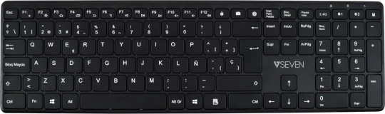V7 KW550BT Tastatur, USB/Bluetooth, ES
