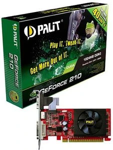 Palit GeForce 210, 1GB DDR3, VGA, DVI, HDMI