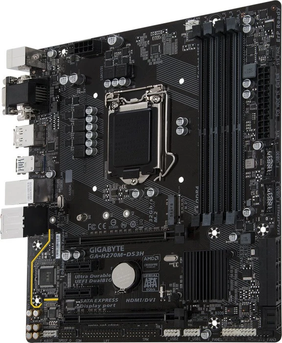GIGABYTE GA-H270M-DS3H (Intel 1151)