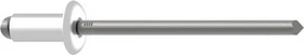 Gesipa Alu/Niro Flachrundkopf Blindniete 4x25mm, 500 Stück