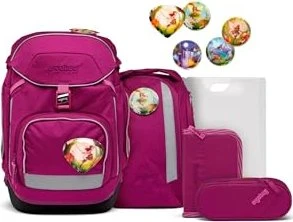 Ergobag Pack WaldzauBär 2024 Schulrucksack-Set, 6-tlg.