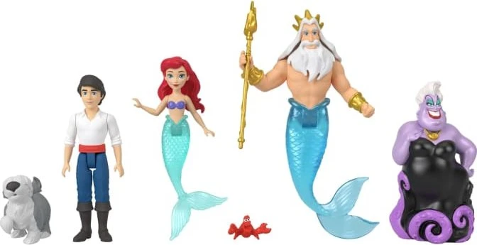 Mattel Disney Princess - Arielle Die Meerjungfrau-Geschichtenbuchset