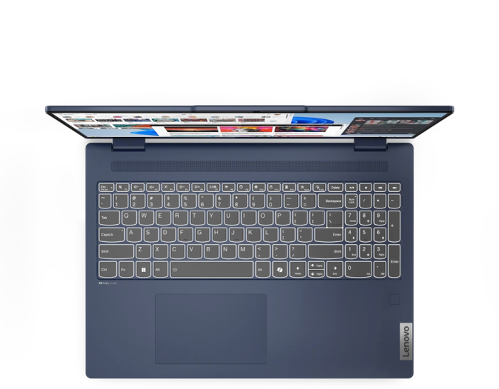 Lenovo IdeaPad 5 16AHP9, Cosmic Blue, Ryzen 5 8645HS, 16GB RAM, 512GB SSD, DE