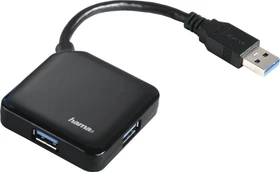Hama USB-Hub, 4x USB-A 3.0, USB-A 3.0 [Stecker] (00012190)