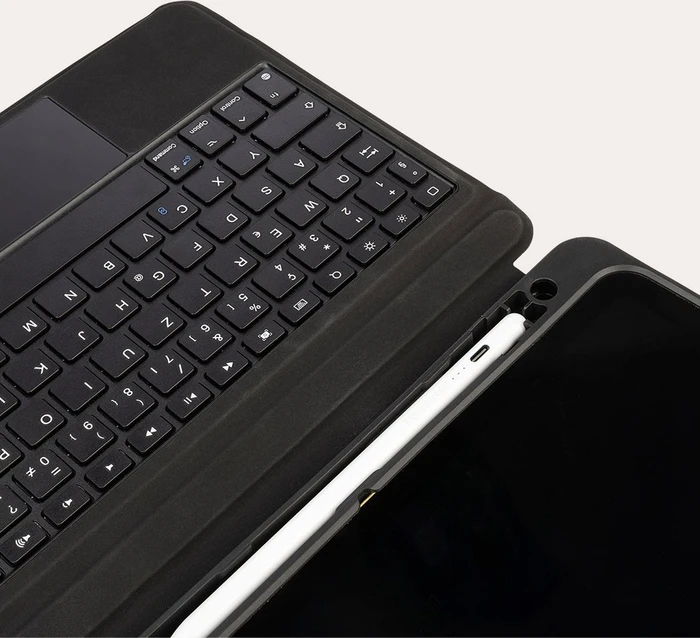 Tucano Tasto Case für iPad 10.9" mit Tastatur und Trackpad, schwarz