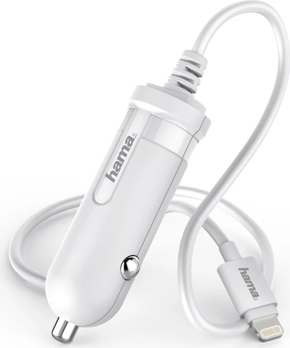 Hama Kfz-Ladegerät Lightning 2.4A weiß