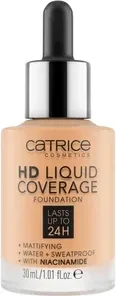 Catrice HD Liquid Coverage Foundation 037 golden beige, 30ml