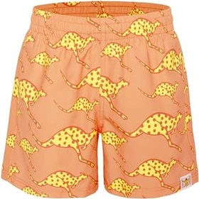 Chiemsee Alloverprint mit Gummizug und seitlichen Taschen Badeshorts melon (Junior)