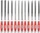 Donau Elektronik M58 Nadel Feilen-Set, 12-tlg. (37894)