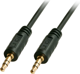 Lindy 3.5mm Klinke Kabel schwarz, 2m (35642)