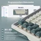 RK Royal Kludge M70 Wireless, Cyan Purple, weiß/blau, LEDs RGB, hot-swap, RK Linear Cream, USB/Bluetooth, DE Vorschaubild