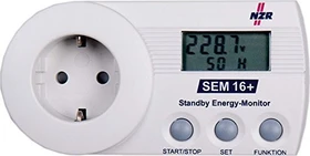 NZR SEM 16+ Standby-Energy-Monitor, Strom-/Energiemesser