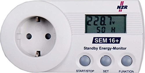 NZR SEM 16+ Standby-Energy-Monitor, Strom-/Energiemesser