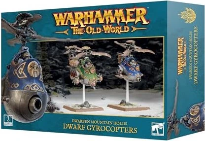 Games Workshop Warhammer The Old World - Dwarfen Mountain Holds - Dwarf Gyrocopters