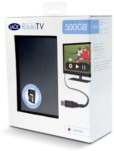 LaCie Rikiki TV, 500GB, USB 2.0 Micro-B