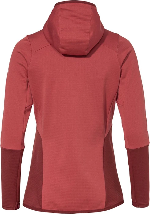 Vaude Monviso Grid Fleece Funktionsjacke brick (Damen)