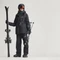 adidas Terrex Techrock Hybrid Primeknit Climaproof+ Skihose lang black (Herren) Vorschaubild
