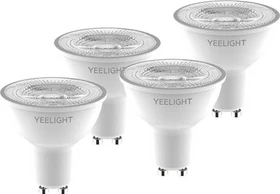 Yeelight Smart LED-Spot GU10 4.8W/827 dimmbar, 4 Stück