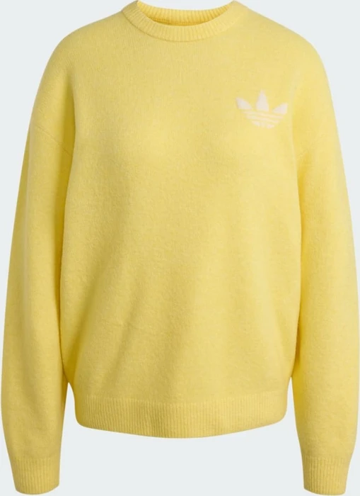 adidas Athletic Dept Sweatshirt almost yellow (Damen)