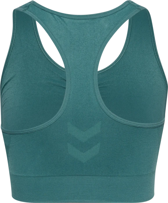 hummel Seamless Sports Top Funktionsshirt ärmellos north atlantic (Damen)