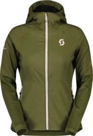 Scott Explorair Alpha Hoodie Funktionsjacke fir green/cloud pink (Damen)