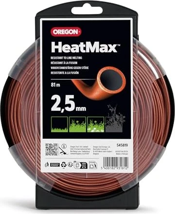 Oregon Techni 280° Trimmerfaden für Rasentrimmer, 2.5mm/81m