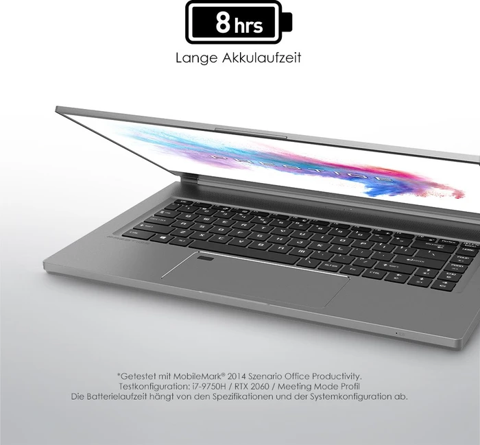 MSI P65 Creator 852-9SD, Space Grey, Core i7-9750H, 16GB RAM, 512GB SSD, GeForce GTX 1660 Ti Max-Q, DE