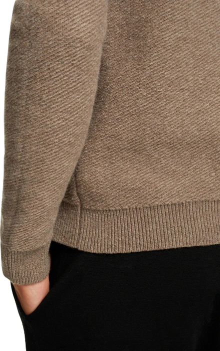 Falke Basic Apparel Rollkragen Pullover brown mel. (Herren)