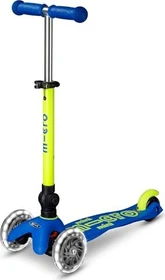 Micro Mini Micro Deluxe Foldable LED Kickboard canary yellow