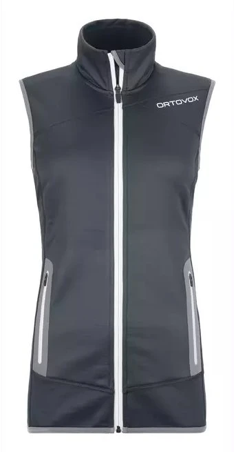Ortovox Fleece Funktionsweste black steel (Damen)