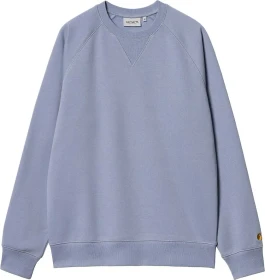 Carhartt Chase Sweat Sweatshirt charm blue/gold (Herren)