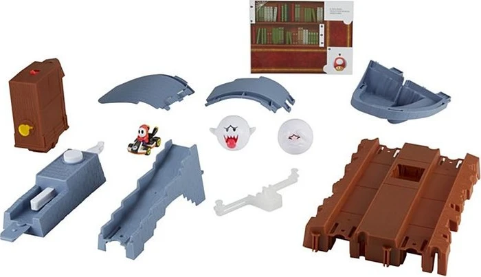 Mattel Hot Wheels Mario Kart Boo's Spooky Sprint Track Set